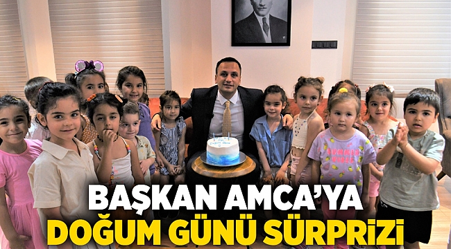 Başkan Amca’ya doğum günü sürprizi