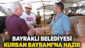 Bayraklı Belediyesi Kurban Bayramı’na hazır