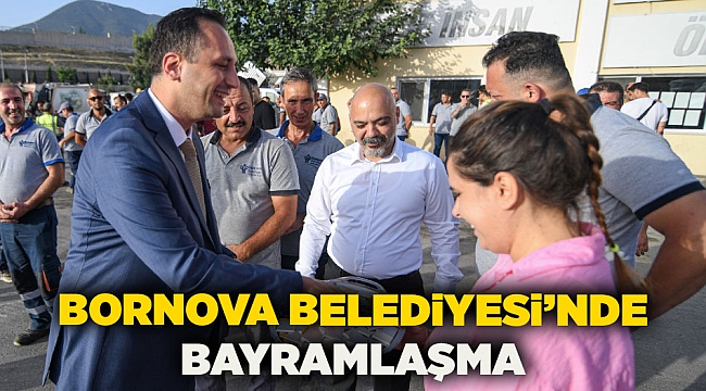 Bornova Belediyesi’nde bayramlaşma