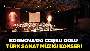 Bornova’da coşku dolu Türk Sanat Müziği Konseri