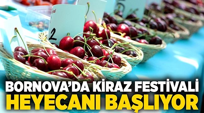 Bornova’da Kiraz Festivali heyecanı