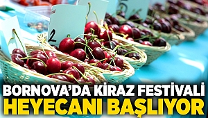 Bornova’da Kiraz Festivali heyecanı