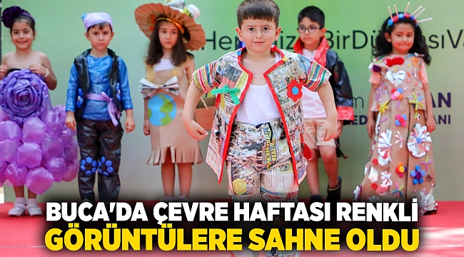 Buca’da Çevre Haftası renkli görüntülere sahne oldu