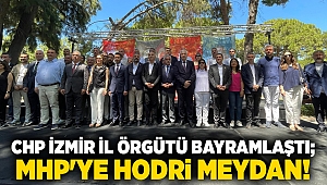 CHP İzmir İl Örgütü bayramlaştı; MHP'ye hodri meydan!