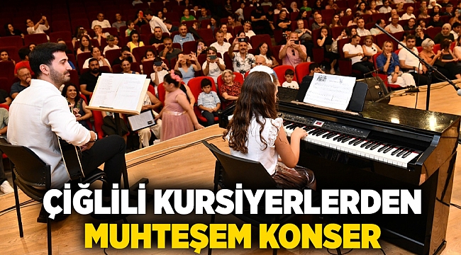 Çiğlili Kursiyerlerden Muhteşem Konser