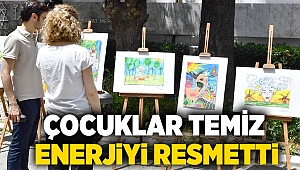 Çocuklar temiz enerjiyi resmetti