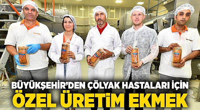 Çölyak hastaları için özel üretim ekmek