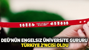 DEÜ'nün engelsiz üniversite gururu: Türkiye 2’ncisi oldu