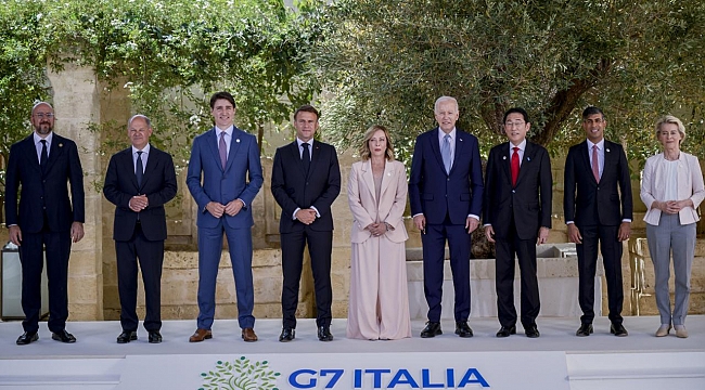 G7 Zirvesi'nde liderler ilk gün oturumlarını tamamladı