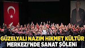  Güzelyalı Nazım Hikmet Kültür Merkezi’nde sanat şöleni