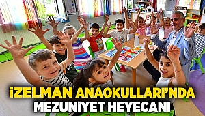 İZELMAN Anaokulları’nda mezuniyet heyecanı