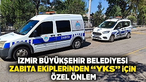  İzmir Büyükşehir Belediyesi zabıta ekiplerinden 