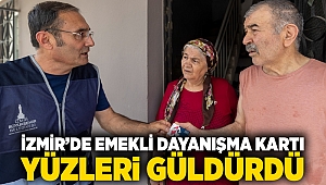 İzmir’de Emekli Dayanışma Kartı yüzleri güldürdü