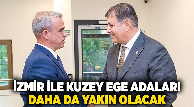 İzmir ile Kuzey Ege adaları daha da yakın olacak