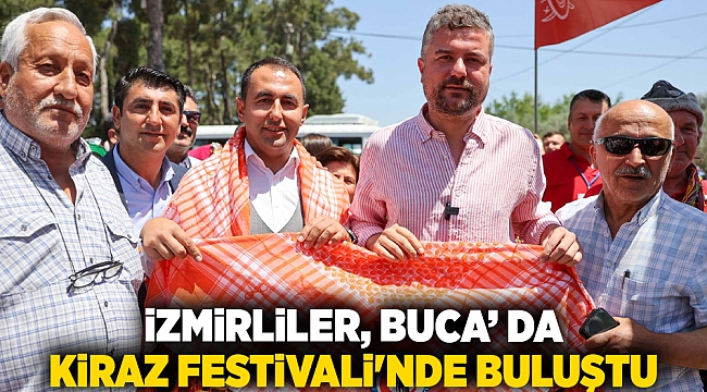 İzmirliler Belenbaşı Kiraz Festivali’nde buluştu