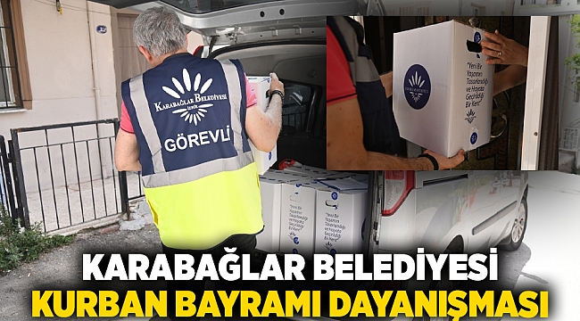 Karabağlar Belediyesi Kurban Bayramı dayanışması