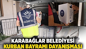 Karabağlar Belediyesi Kurban Bayramı dayanışması