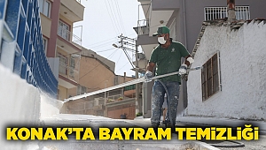 Konak’ta bayram temizliği