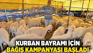 Kurban Bayramı için bağış kampanyası başladı