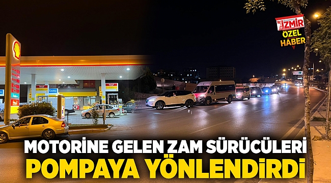 Motorine Gelen Zam Sürücüleri Pompaya Yönlendirdi