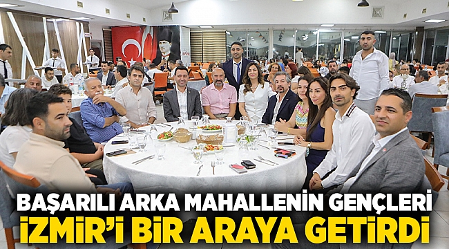 Başarılı arka mahallenin gençleri İzmir'i bir araya getirdi