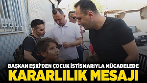 Başkan Eşki’den çocuk istismarıyla mücadelede kararlılık mesajı “Çocuklarımız için hassasiyetimiz en üst düzeyde”