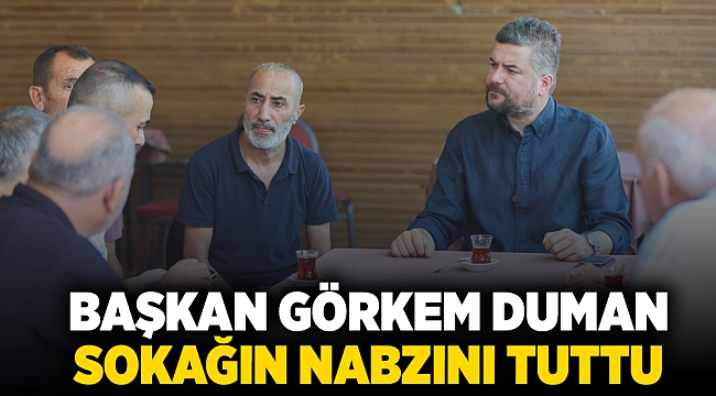 Başkan Görkem Duman: “Ortak aklın gücüne inanıyorum”