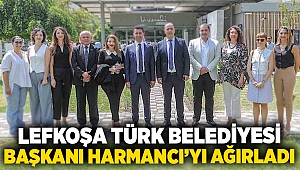 Başkan Önal, Lefkoşa Türk Belediyesi Başkanı Harmancı’yı ağırladı