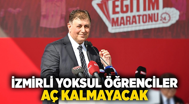 İzmirli yoksul öğrenciler aç kalmayacak: Başkan Tugay okul kantinlerinin ihalelerine girdiklerini duyurdu