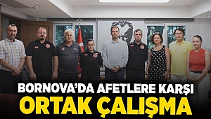 Bornova’da afetlere karşı ortak çalışma