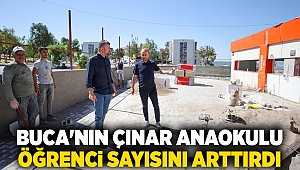 Buca’nın Çınar Anaokulu öğrenci sayısını arttırdı