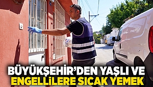 Büyükşehir’den yaşlı ve engellilere sıcak yemek