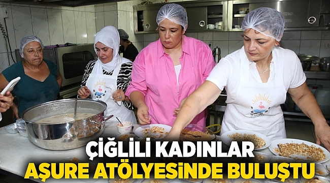 Çiğlili Kadınlar Aşure Atölyesinde Buluştu