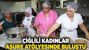 Çiğlili Kadınlar Aşure Atölyesinde Buluştu