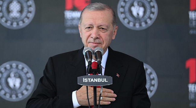 Cumhurbaşkanı Erdoğan: 15 Temmuz'a oyun diyenleri affetmeyeceğiz