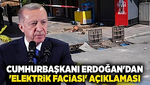 Cumhurbaşkanı Erdoğan'dan 'elektrik faciası' açıklaması