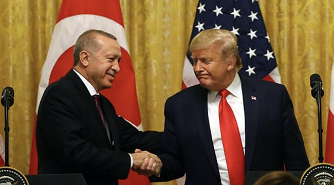 Cumhurbaşkanı Erdoğan Trump ile görüştü