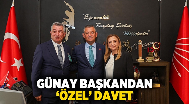 Günay Başkandan ‘Özel’ Davet