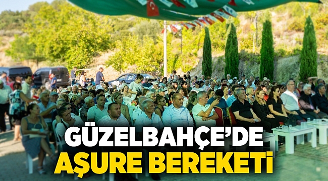 Güzelbahçe’de Aşure bereketi