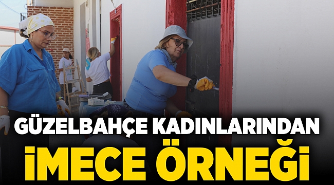 Güzelbahçe Kadınlarından İmece Örneği