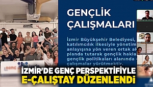 İzmir'de genç perspektifiyle e-çalıştay düzenlendi