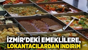 İzmir'deki emeklilere, Lokantacılardan indirim 