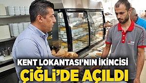 Kent Lokantası’nın ikincisi Çiğli’de açıldı