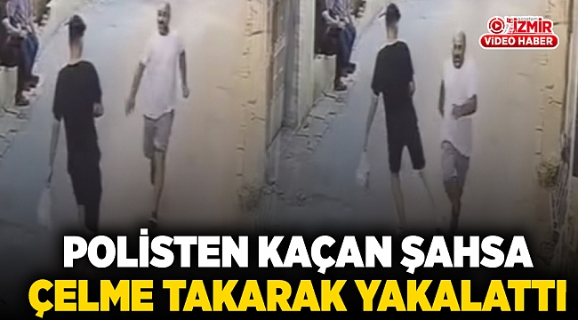 Polislerinden kaçan şüpheli, Konak'ta kahraman vatandaş çelmesiyle yakalandı