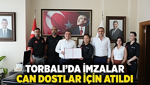 Torbalı’da imzalar can dostlar için atıldı