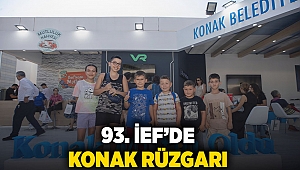 93. İEF’de Konak rüzgarı