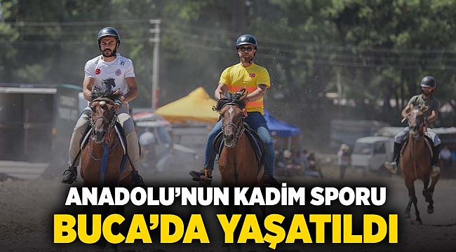 Anadolu’nun kadim sporu Buca’da yaşatıldı