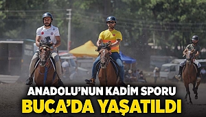 Anadolu’nun kadim sporu Buca’da yaşatıldı