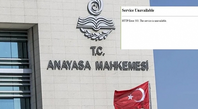 AYM'nin sitesine ulaşılamıyor: İlk açıklama geldi