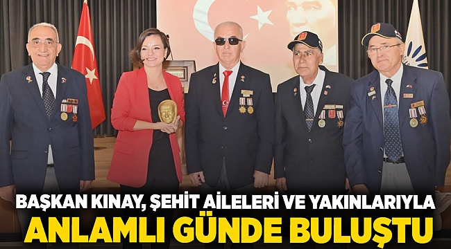 Başkan Kınay, şehit aileleri ve yakınlarıyla anlamlı günde buluştu